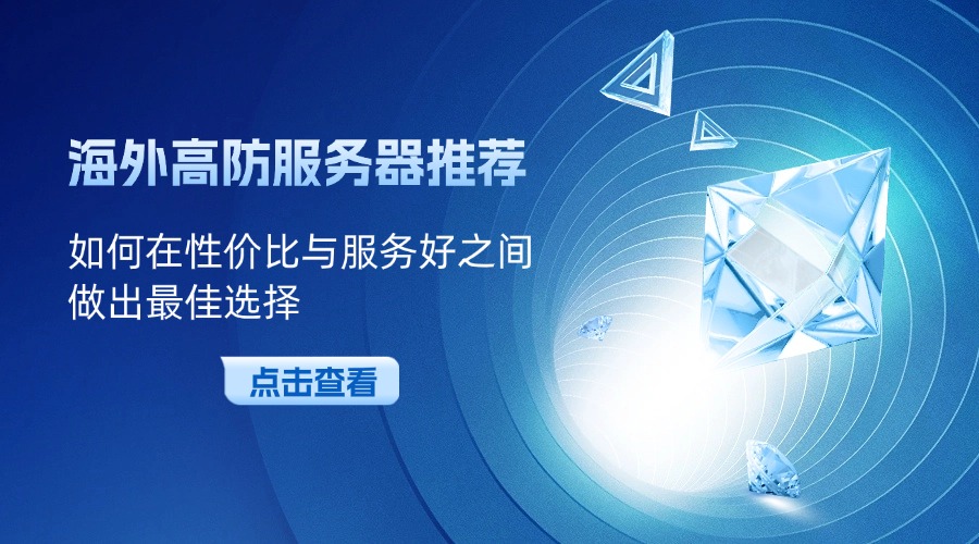 海外高防服務(wù)器推薦：如何在性價(jià)比與服務(wù)好之間做出最佳選擇（含RAKSmart產(chǎn)品解讀）